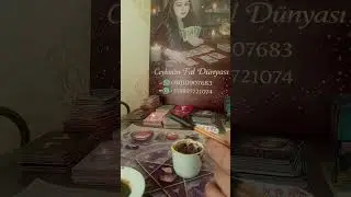 Yenge&ccedil; 🦀 Burcu kahve Tarot falı zamnsiz zamana niyet aldım herşey bu falda dinlemden ge&ccedil;me 