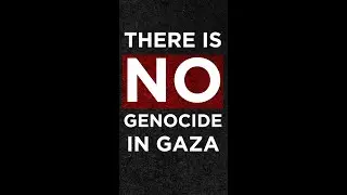 Israel Is Not Committing Genocide