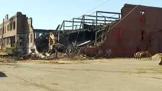 Fire destroys a historic factory building in Lebanon, Mo.; crews demolish building