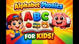 Alphabet Phonics for Kids 🧠| #alphabetsforkids #learnabc #abcd #abcphonics #kindergarten