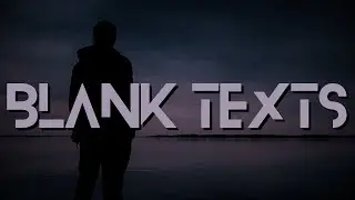 &ldquo;BLANK TEXTS&rdquo; SPACEY GLOOMY TYPE BEAT | Rap Beat Instrumental 2024 | Heartbreak | Mellow BEAT