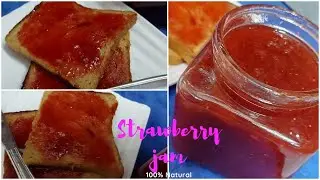 Strawberry Jam 🍓 (NO Preservatives No Food Color) 100% Natural 🍓
