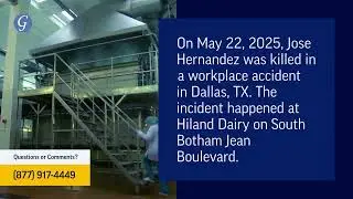 Jose Hernandez Dies After Workplace Incident on Botham Jean Boulevard in Dallas, TX