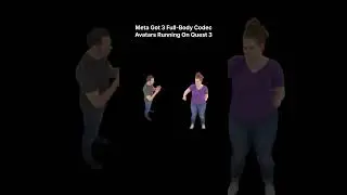 Meta Got 3 Full-Body Codec Avatars Running On Quest 3