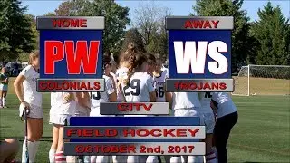 PWHS Field Hockey vs. Wissahickon - 10/2/17 | PWHS Sports
