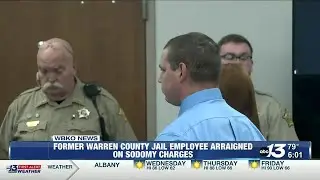 Former Warren County jail employee arraigned on sodomy charges