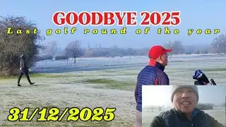 Final Swing of 2025! 🏌️&zwj;♂️ Year-End Golf Round ⛳❄️