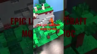 EPIC LEGO MINECRAFT MOUNTAIN MOC