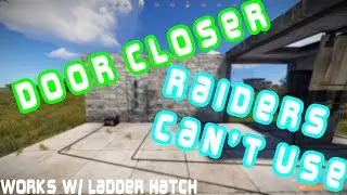 Rust | Door Closing switch | Doesn't open doors | Useless for raiders