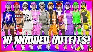 GTA 5 HOW TO GET 10 FEMALE MODDED OUTFITS ALL AT ONCE! *AFTER PATCH 1.71* GTA Online