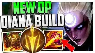 NEW EASY DIANA JUNGLE BUILD TURNS HER INTO A S+ TIER JUNGLER! - League of Legends