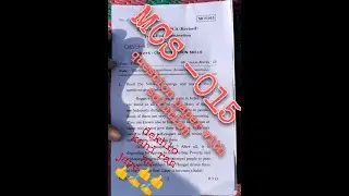 MCS -015 question paper of June 2022 with solution.