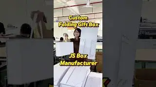 Elevate your #business with flat #folding #giftbox #custom #brand #packaging for#clothing #textile