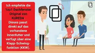 KUREDA Dachfenster Erkl&auml;rvideo - 1zu1 - auf Ma&szlig; - Standard