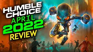Humble Choice April 2022 Review - Ninjas, the 1950s, and Nintendo games.