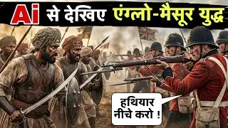 Ai से देखिए एंग्लो-मैसूर युद्ध ! Anglo-Mysore wars Ai Videos | Modern History Through Ai #aihistory