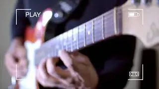 Melodic Guitar improvisation | legato and hybrid picking | Apernit singh