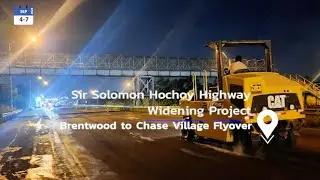 PURE Progress on the Sir Solomon Hochoy Highway Widening Project