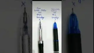 why these both gel Pens are best in budget| longest writing pen in the world #pens