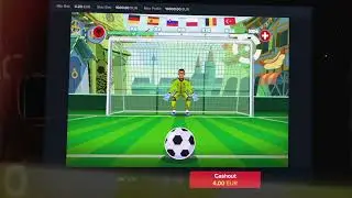 Je tape des x32 et x64 sur le jeu du penalty  !!!! jeu du Penalty (mystake)