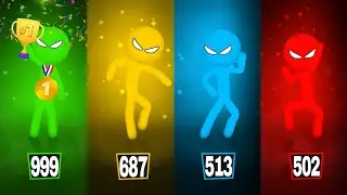 Stickman Party 234 MiniGames - Intense Moments & Wins! Stickman Fight Highlights
