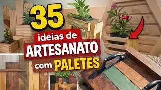 35 craft ideas using pallets!