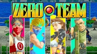 1993 Zero Team (Arcade) Game Playthrough Video Game
