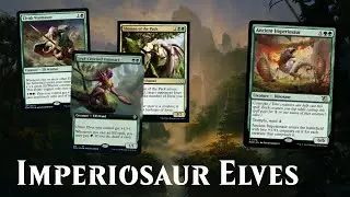 💀🌳 Elves are CRUSHING with Ancient Imperiosaur | MTG Arena Explorer