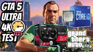 GTA 5 4K Ultra | i3 10100 + RX 5600 XT Benchmark Test | Budget 4K Gaming?