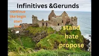 أهم الأفعال التي تُستخدم مع Infinitive و Gerund.Most Common Verbs Used with Infinitives and Gerunds.