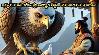 శిబి చక్రవర్తి దానశీలతను పరీక్షిద్దామనుకున్నా .ఇంద్రుడు, అగ్ని దేవుడు/Story of Sibi Chakravarthy