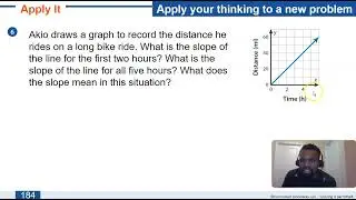 Showing that the Slope of the Line is Constant