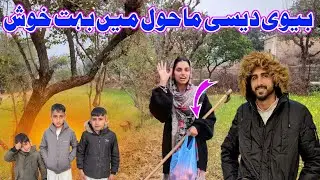 My wife is very happy in the Pakistani  environment | Kashmir Vlog |