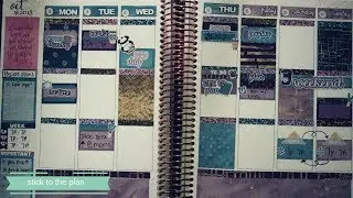 PLAN WITH ME OCTOBER 2018: Ft. TheCactusPaperC0 Gold Rush Kit