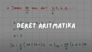 🦿 Langkah 049: Deret Aritmatika | Fundamental Logika Alternatifa