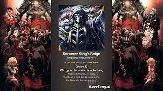 Sorcerer King&rsquo;s Reign - Symphonic Metal Tribute to Ainz Ooal Gown | Overlord Fan Song