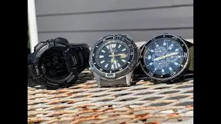 My Main Three Go To Watches - Wristwatch Wednesday #menswatches #digitalwatch #watch