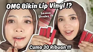 TERBARU !! PIGMENTED TAPI CAIR !! OMG LIP VINYL ! SWATCH ALL SHADES !