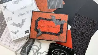 Hallows Night Magic Greeting Card | Card Making Tutorial | Stampin Up