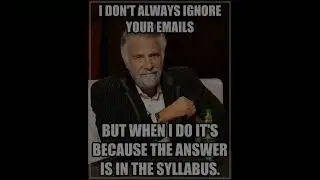 Ignorance of the Law is No Excuse: Why You Need to Read the Syllabus--Writing Notes