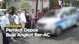 Pertama di Jawa Barat! Pemkot Depok Buat Angkot Canggih Pakai Mobil Wuling