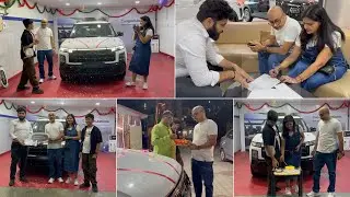 ले आये अपने सपनों की  🚗 Car  🚗 अपने घर | Our New Car's Delivery Day Pooja And First Ride |