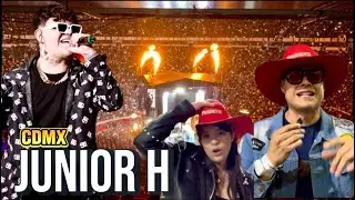 JUNIOR H / mega PEDA  con la hija mayor y  BRANDY PRESIDENTE 