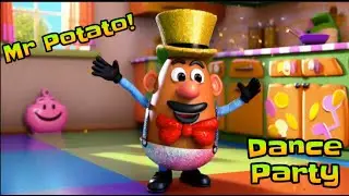 🎉 Mr. Potato&rsquo;s Dazzling Dance Party! 🕺✨ Fun & Energetic Animation for Kids #nurseryrhymes #fun