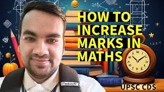 HOW TO INCREASE MARKS IN MOCK ! CDS MATHS |