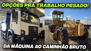 S&oacute; bruto no estoque &ndash; m&aacute;quina e caminh&atilde;o pesado