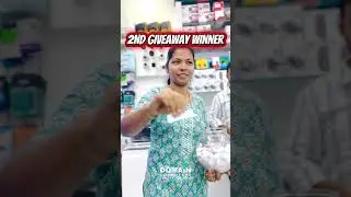 Giveaway winner selection December 15th