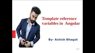 Angular 8: What is Template Reference Variable In Angular #15
