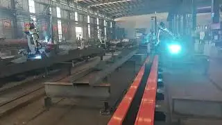 JHY intelligent welding workstation has been widely adopted in the steel structure industry.