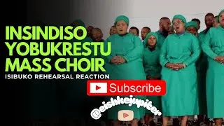 Insindiso Yobukrestu Mass Choir Isibuko Rehearsal Reaction●2025● #rehearsal #youtube #reaction #yt 